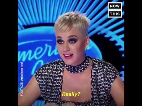 Katy Perry Forcibly Kisses 'American Idol' Contestant