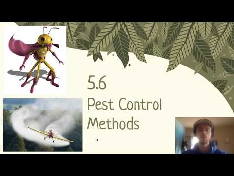 APES Video Notes 5.6 - Pest Control