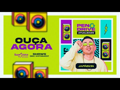 Japãozin - Pen Drive Atualizado-CD NOVO 2022