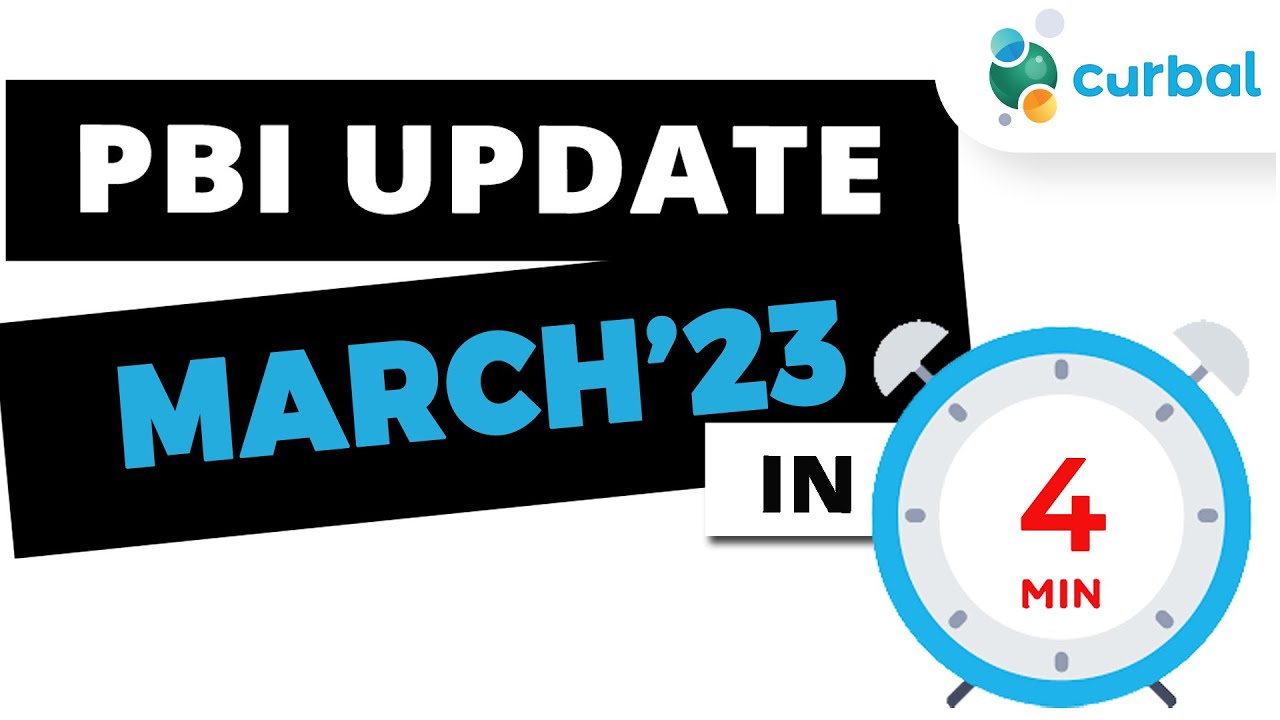 Power BI March update 2023 in 4 minutes
