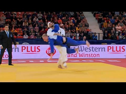 Fancy footwork and flying finishes on Day 2 of Hague Judo Grand Prix