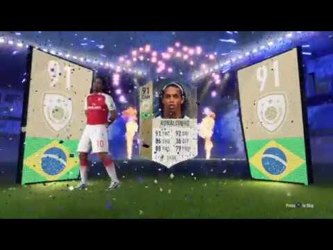 ICON IN THE PACK !!!! OMG !!! PATH TO THE GLORY PACK OPENING!  FIFA 18 PACK OPENING
