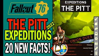 The Pitt Expeditions: 20 NEW Things We Know So Far in 2022 &amp; Release Date? ☢️ | Fallout 76