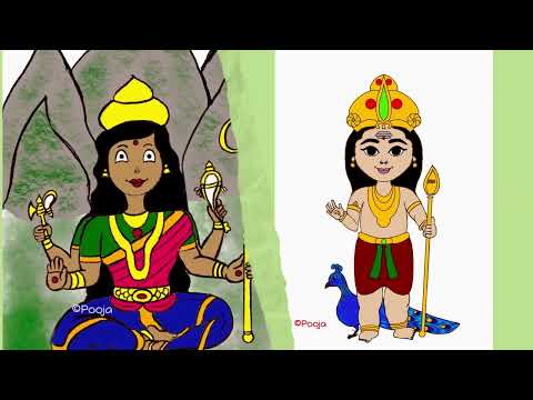 Soorasamharam: A celestial saga of triumph over evil!🌟 |  Murugan's Epic Battle | Kids stories
