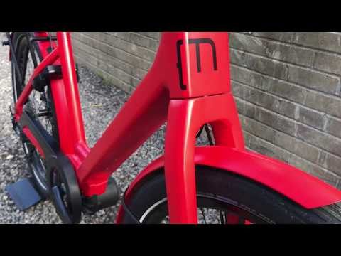 Moustache Lundi 26 Red 2018 Electric Bike - Damian Harris Cycles