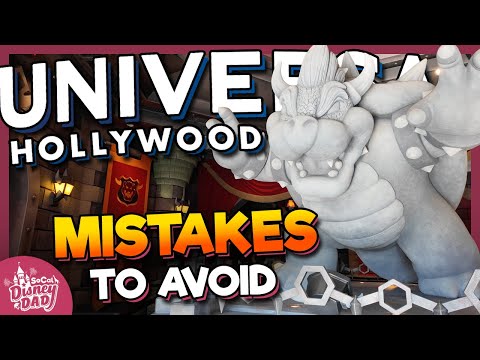 14 MISTAKES TO AVOID at Universal Studios Hollywood in 2025