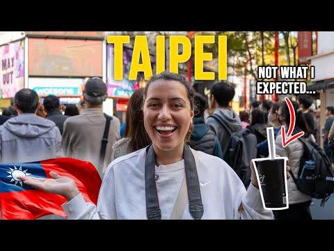 OUR FIRST DAY IN TAIPEI 🇹🇼 Taiwan Is Asia's Hidden Gem?!