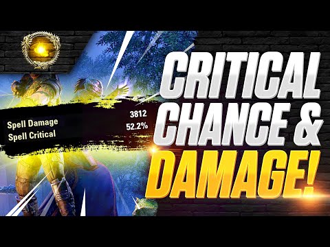 ESO - Critical Attacks, How Does it Work: Critical Rating, Critical Damage, Critical Chance.
