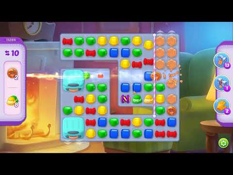 Homescapes Level 11284 No Boosters Gameplay