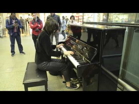 System Of A Down - Toxicity | Vkgoeswild cover - Elton John's piano - St. Pancras Station - London