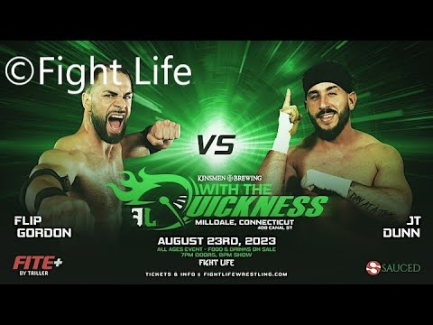 JT Dunn vs Flip Gordon / Singles Match / Fight Life With The Quickness 2023 / WWE 2K23