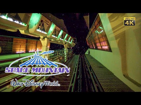 2020-10-27 Space Mountain On Ride Front Seat Low Light Ultra HD 4K POV Walt Disney World