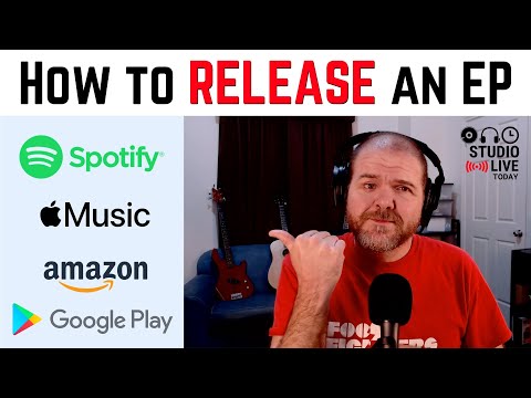 Release an ALBUM in 10 MINUTES (Spotify, Apple Music, iTunes & more)