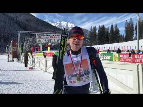 Worldloppet Race Reporter Philipp at the Dolomitenlauf 2019