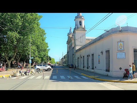 【4K】MAGDALENA - calles apacibles con historia - #DRIVING tour  Provincia de Buenos Aires - ARGENTINA