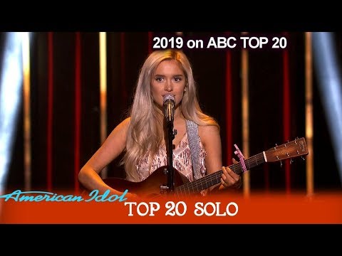 Laci Kaye Booth “I Want You To Want Me” AMAZING | American Idol 2019 TOP 20 Solo