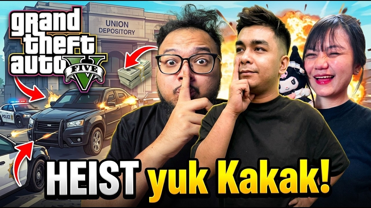 YAH MISKIN! Cari DUIT LAH! - GTA 5 NGAKAK ABIS!