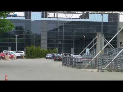 BMW E30 drift KZK Atlas Arena Łódź 1080p 60kl/s