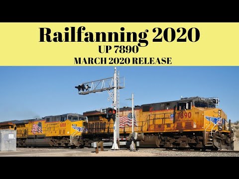 Railfanning 2020 - UP Manifest Train Westbound Cajon Sub MP 10.6 C45ACCTE UP 7890