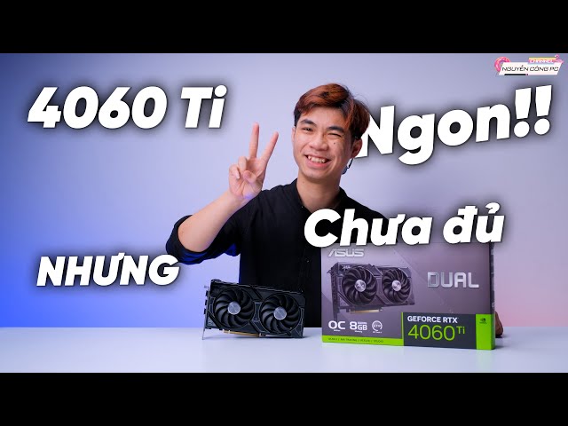 Card màn hình ASUS Dual GeForce RTX™ 4060 Ti OC Edition 8GB GDDR6