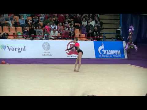 Sarkisyan Alisa (RUS) ball Grand Prix Moscow-Alina Cup 2016 qual. jun.