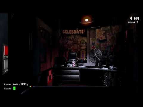 FNaF 1 - Foxy running down the hall