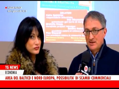 TG News Tele Appula - Area del Baltico e Nord Europa, possibilità di scambi commerciali