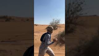 RUNNING in the DESERT