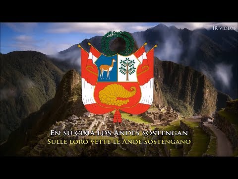 Inno nazionale del Perù (ES/IT testo) - Anthem of Peru (Italian)