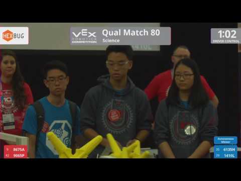 2017 VRC Sci Q80 - 8675A 9065P vs 6135H 1410L - 21 to 26