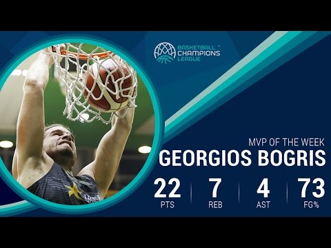 George Bogris (22 Pts, 7 Reb, 73% FG) claims week 6 MVP!