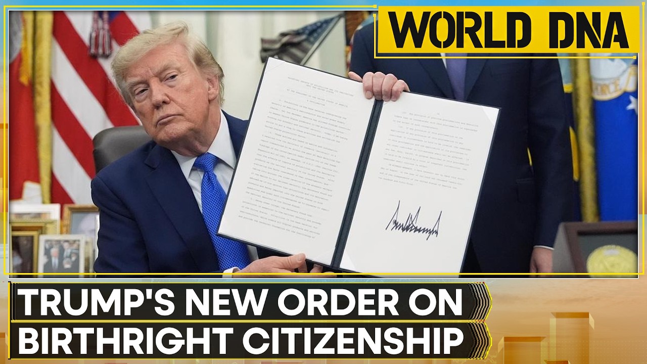 Trump Signs New Birthright Citizenship Orders After Supreme Court Setback | WION World DNA