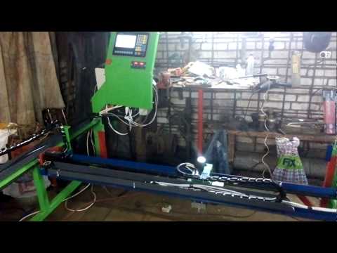 Первый запуск станка с панелью управления SF-2100C