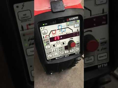 Kemppi Master Tig MLS 3500 Panel test