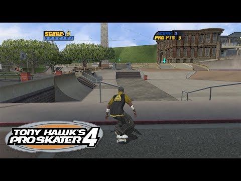 Let's Play Tony Hawk's Pro Skater 4: Part 1 - College