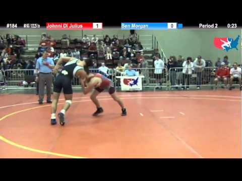 FILAJRFS: 60 KG / 132.25 lbs: Johnni Di Julius (RTC) vs. Ben Morgan (MN Storm)