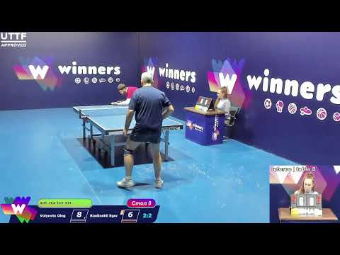 Volynets Oleg - Riadinskii Egor.WINners CUP Table Tennis 8 08/.12.2020 17:45