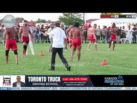 SUPER FINAL - Windsor Kabaddi Tournament - 2025 Canada Kabaddi