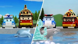Download lagu Mari Lindungi Hewan Laut│POLI Dalam Kehidupan Nyata│Robocar POLI TV Bahasa Indonesia mp3