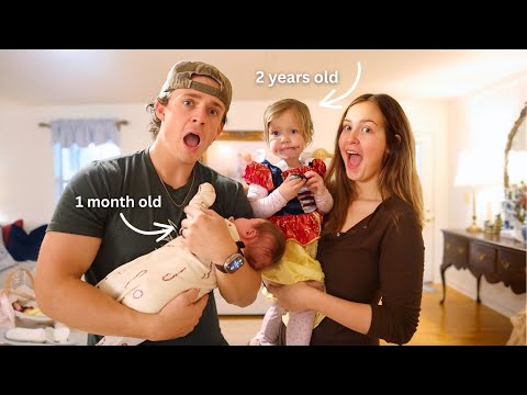 Day in the life w/ a toddler + newborn