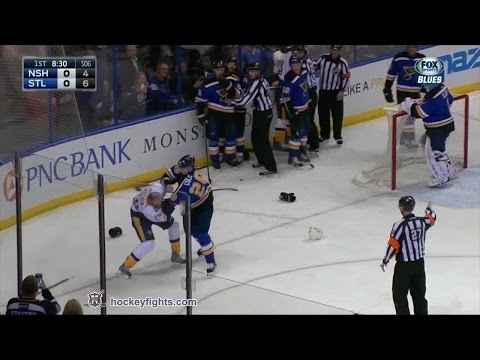 Eric Nystrom vs Ian Cole