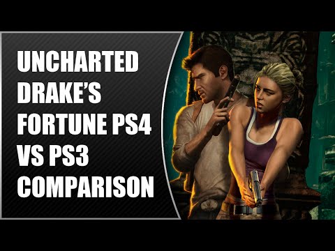 Uncharted Drake’s Fortune PS4 Versus PS3 1080p 60fps Comparison