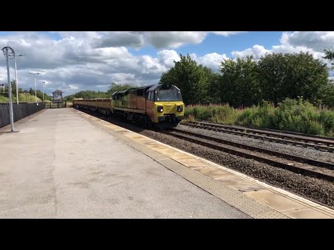 70811 on Network Rail working Hellifield Goods Loop