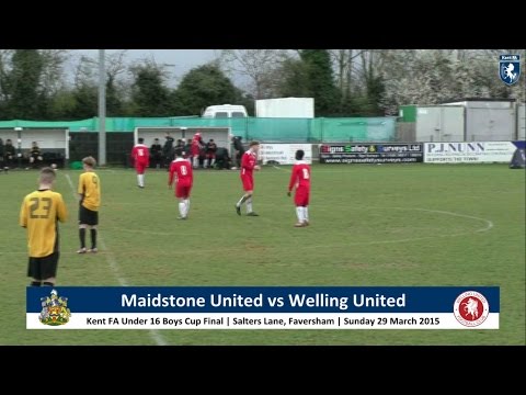 Kent FA U16s Boys Cup Final | Maidstone United vs Welling United