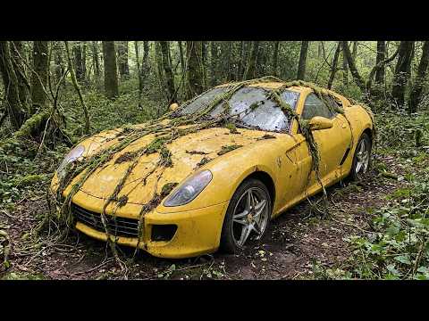 Thumbnail for I FOUND AN ABONDONED FERRARI 599 GTB - FULL ASMR RESTORATION by Ferrari, Supercar, Ferrari 599, video, Car, Vehicle, vide, video i