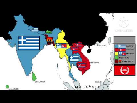 Greece 🇬🇷 VS North Korea 🇰🇵 the Most Liked Country in the World 🌎