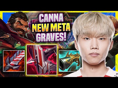 CANNA TESTING NEW META GRAVES TOP IN EUW SOLOQ! *BOOTCAMP* - T1 Canna Plays Graves TOP vs Sett!