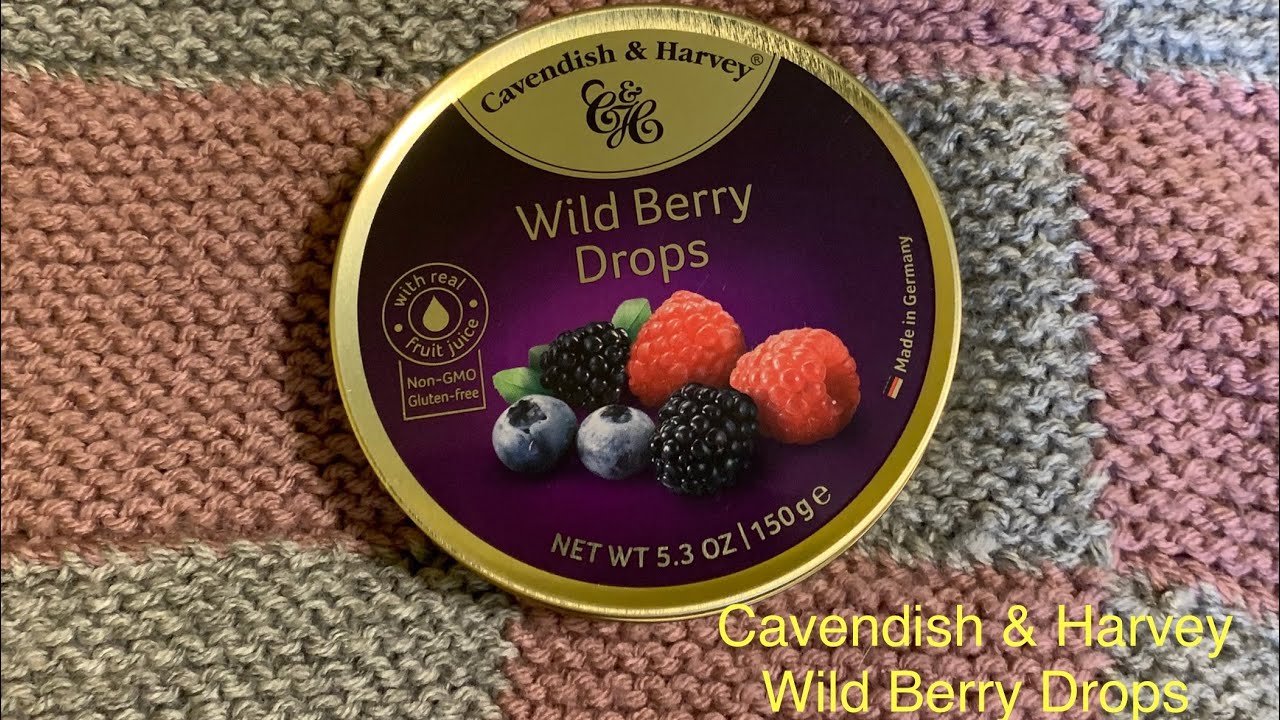 Cavendish & Harvey wild Berry Drops | German Candy Review