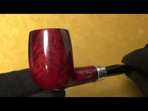 Pipa Peterson Army Silver Mounted Red 102