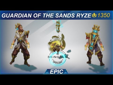 Guardian of the Sands Ryze Skin Spotlight | SKingdom - League of Legends